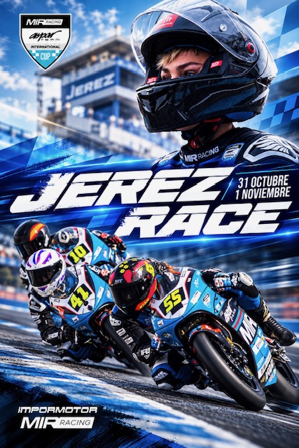 El piloto malagueño Ares Aragón Aragón, dará un salto de dos categorías con un wildcard para competir en Promo3 en el Circuito de Jerez